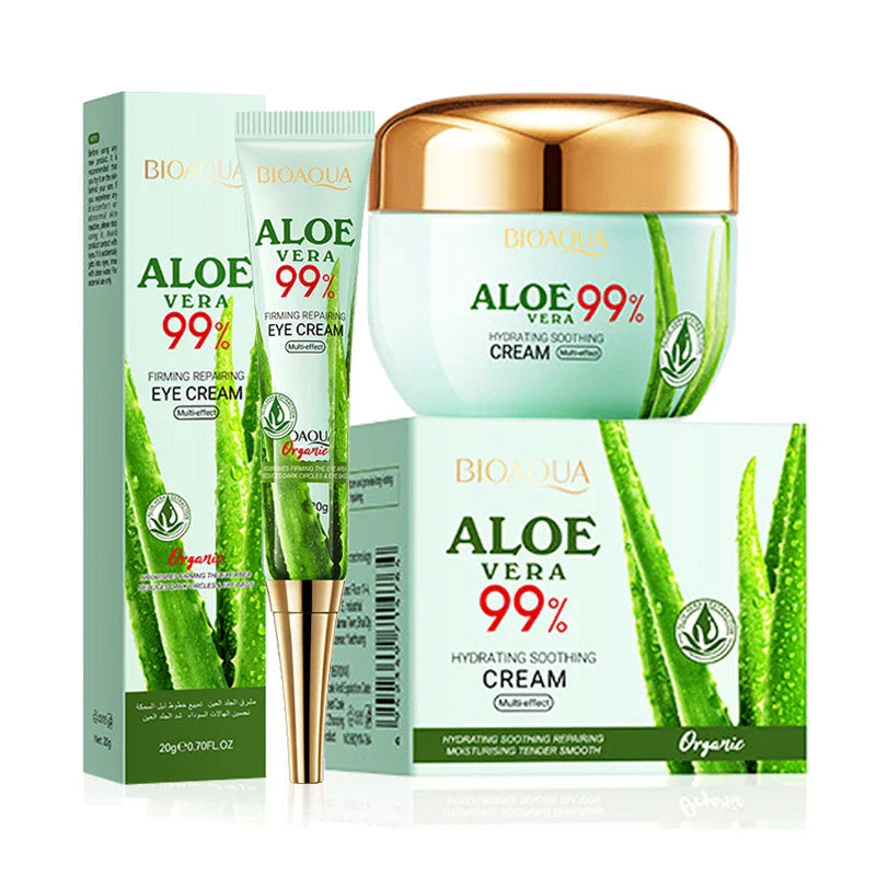 Kit Creme Facial Aloe Vera