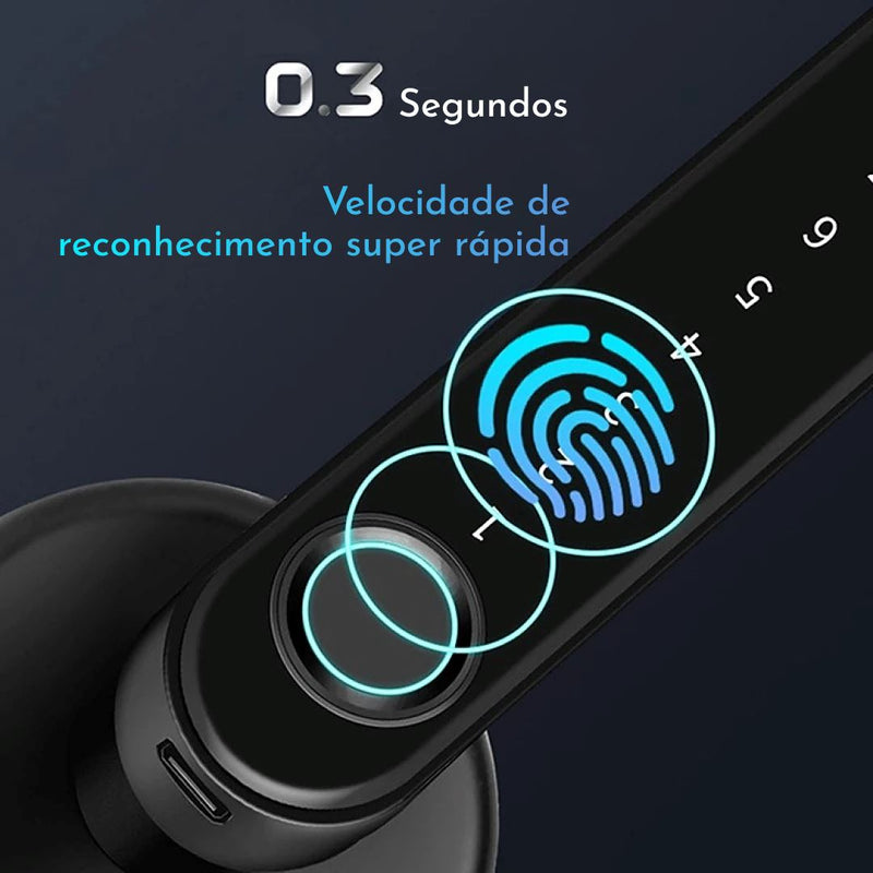 Fechadura Inteligente Bluetooth Multifunções