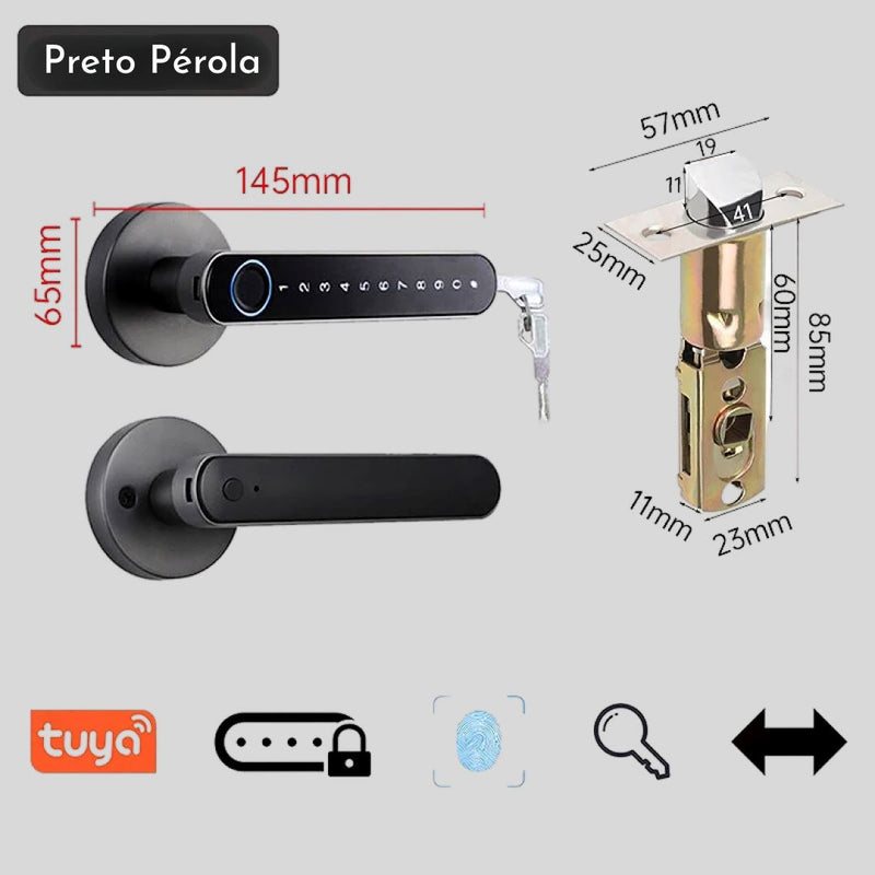 Fechadura Inteligente Bluetooth Multifunções